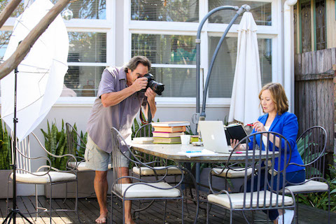 Tips for a Social Media Photo Shoot for work at home mum