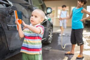 Steps to Washing the Family Car