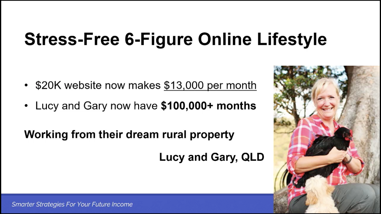 ebusiness institute review lucy and gary story