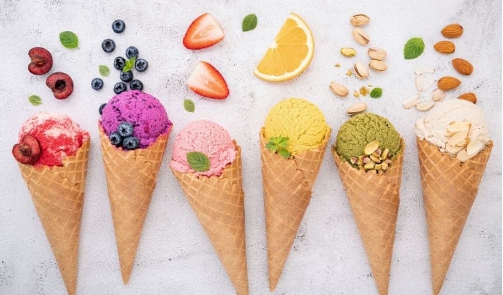 homemade ice cream flavours