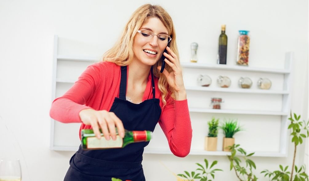 Cooking at home with air fryer