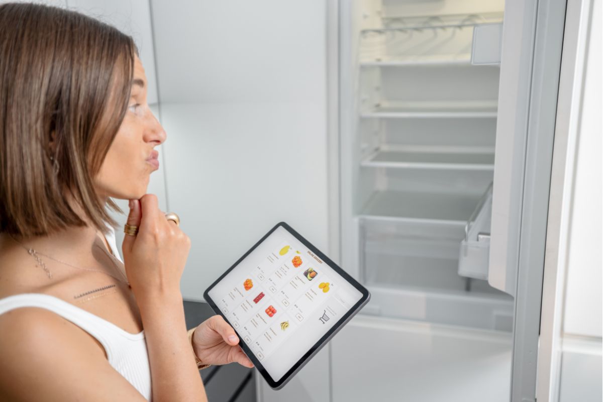 Smart fridge for the work from home mom