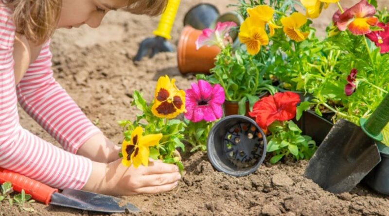 Gardening with kids