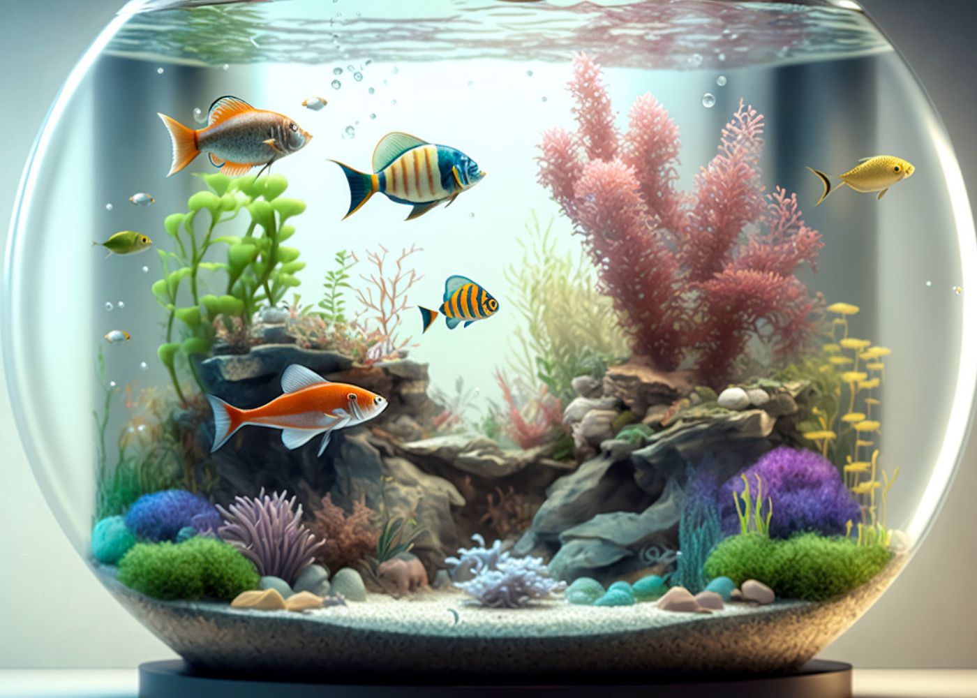 Home Small Office Fish Tank