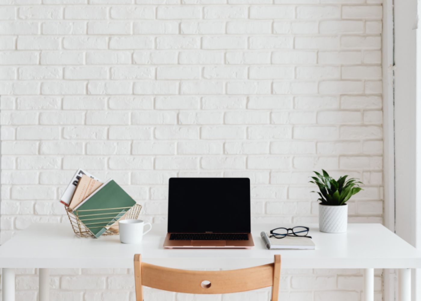 include green plants in your outdoor workspace for visual appeal and productivity