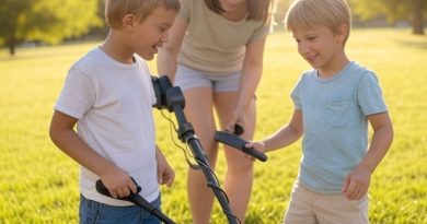 Metal Detecting Family Activity